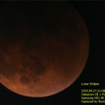 [NX1 - Celestron C8] 추석날 개기 월식 촬영